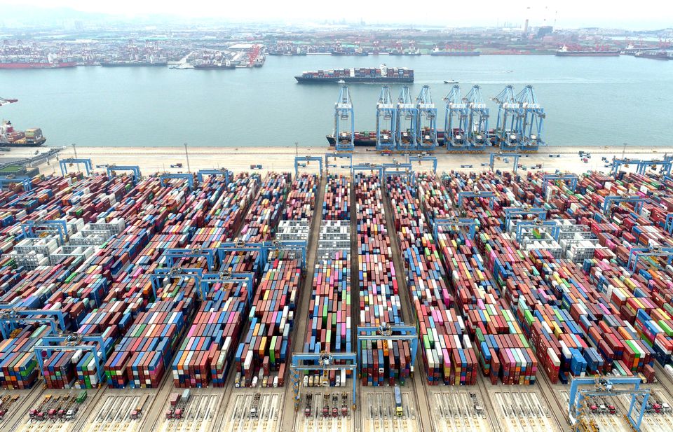 Xuất khẩu, nhập khẩu tháng 10 của Trung Quốc giảm 