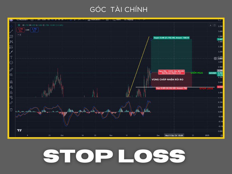 Minh họa Stop Loss