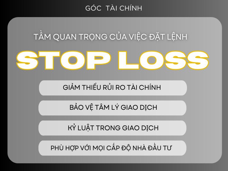 Tầm quan trọng của việc đặt lệnh Stop Loss