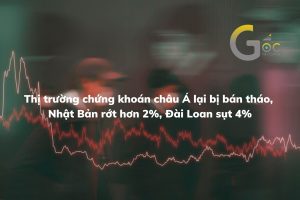 Thị trường chứng khoán châu Á lại bị bán tháo, Nhật Bản rớt hơn 2%, Đài Loan sụt 4%