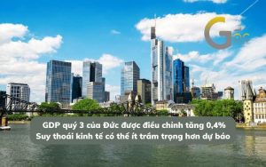 GDP quý 3 của Đức